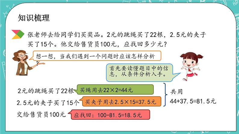 第四单元 总复习4.1.13 解决问题(1) 课件03