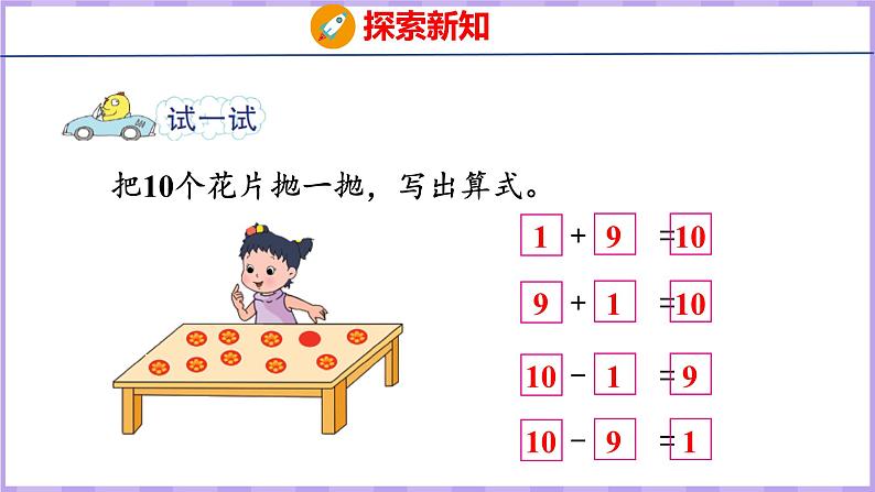 8.9 得数是10的加法和相应的减法(课件)苏教版数学一年级上册第8页