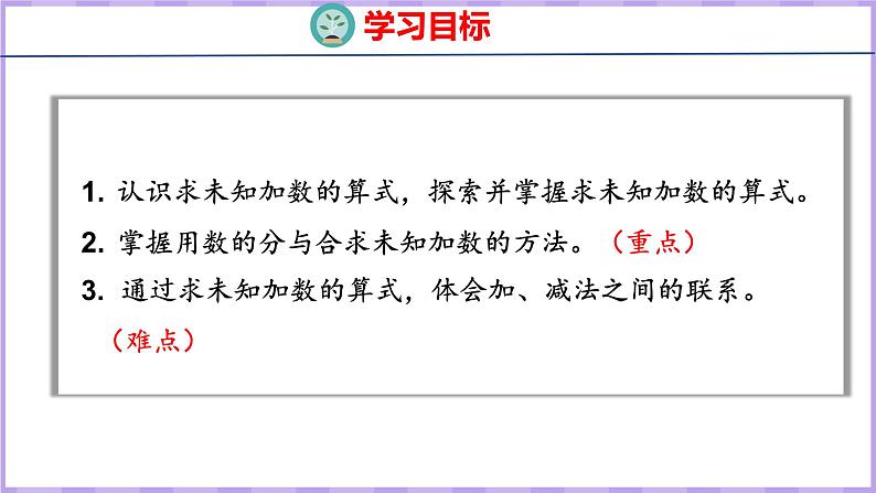8.10 求未知加数(课件)苏教版数学一年级上册第2页