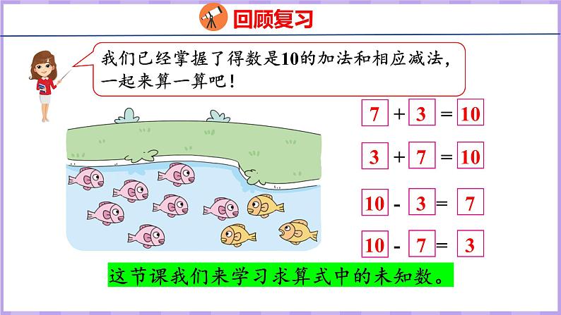 8.10 求未知加数(课件)苏教版数学一年级上册第3页