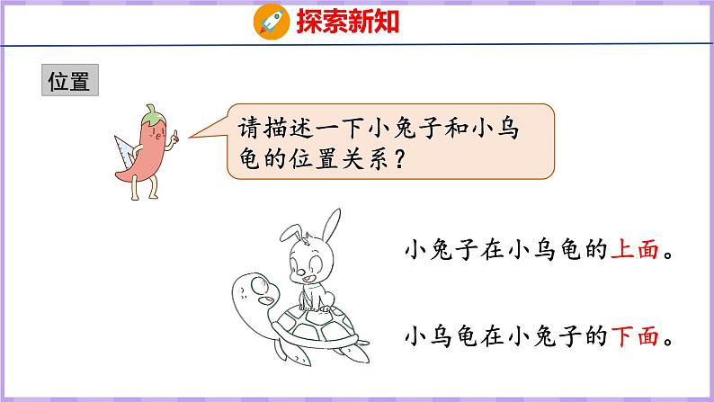 11.2 期末复习 认识位置和图形(课件)苏教版数学一年级上册第3页