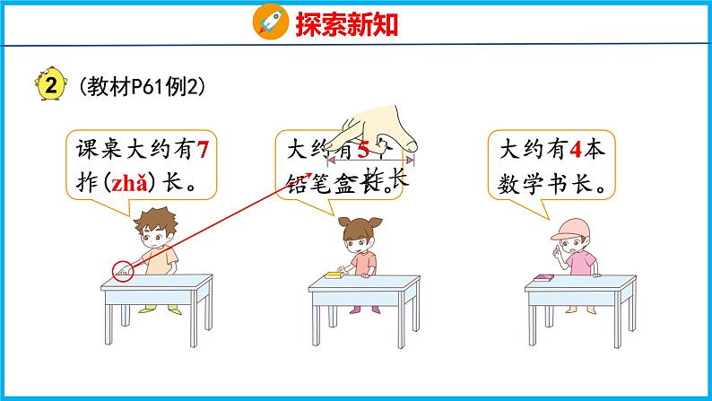 5.2 认识厘米(课件)苏教版数学二年级上册第4页