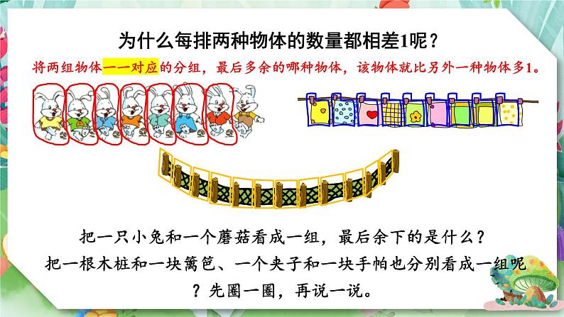 苏教版数学3年级上册 五 解决问题的策略 综合与实践 间隔排列 PPT课件第5页