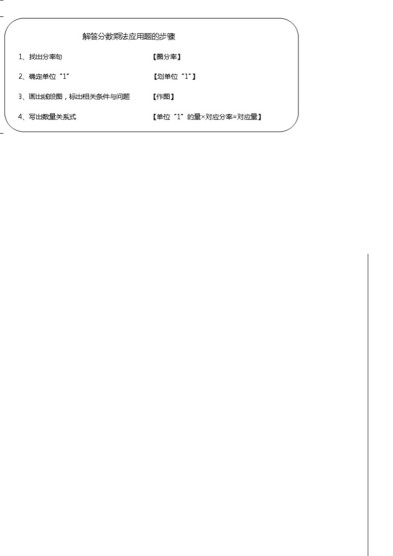 【典型例题】人教版六年级数学上册典型例题系列(带答案)1.3分数乘法应用题02