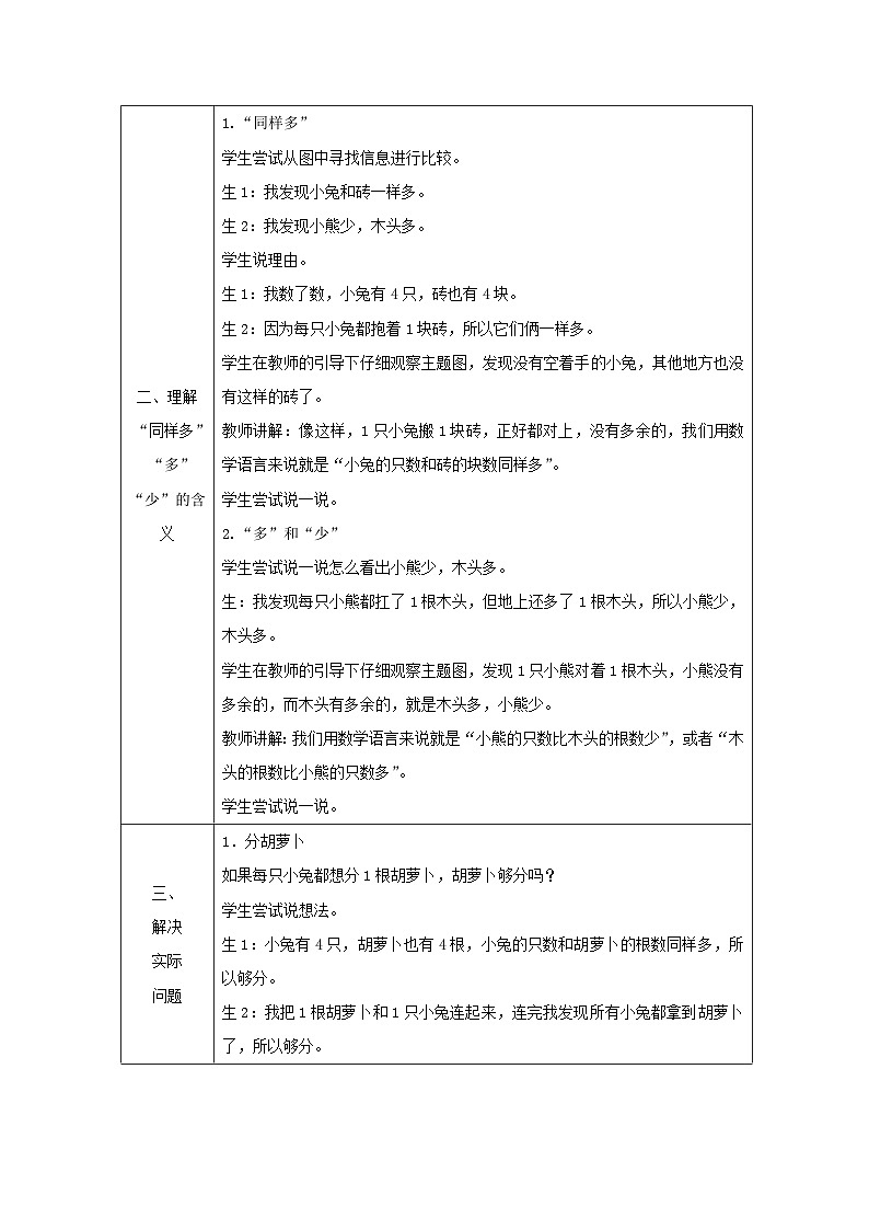 1.2 比多少(课件+教学设计+学习任务单)一年级上册数学人教版02