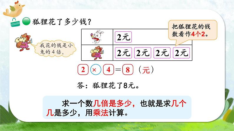 北2数上 七 分一分与除法 第7课时 快乐的动物(2) PPT课件+教案06