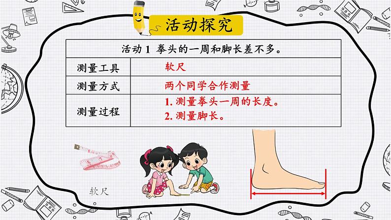 北2数上 数学好玩 第2课时 寻找身体上的数学“秘密” PPT课件+教案03