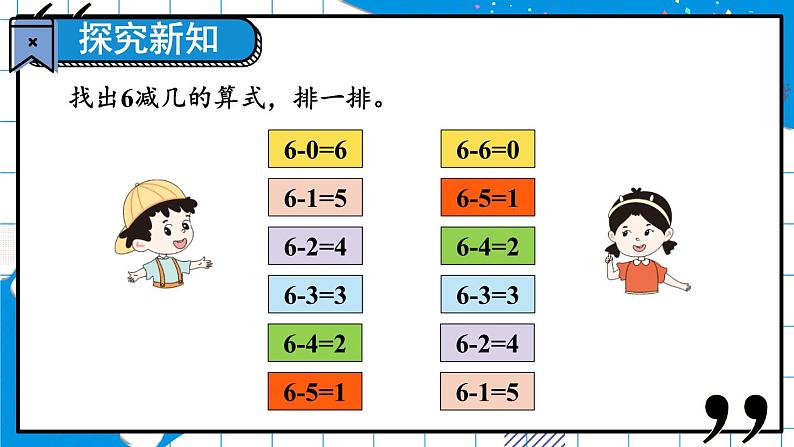 第15课时 做个减法表第3页