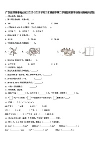 廣東省深圳市南山區(qū)2022-2023學(xué)年三年級(jí)數(shù)學(xué)第二學(xué)期期末教學(xué)質(zhì)量檢測(cè)模擬試題含解析