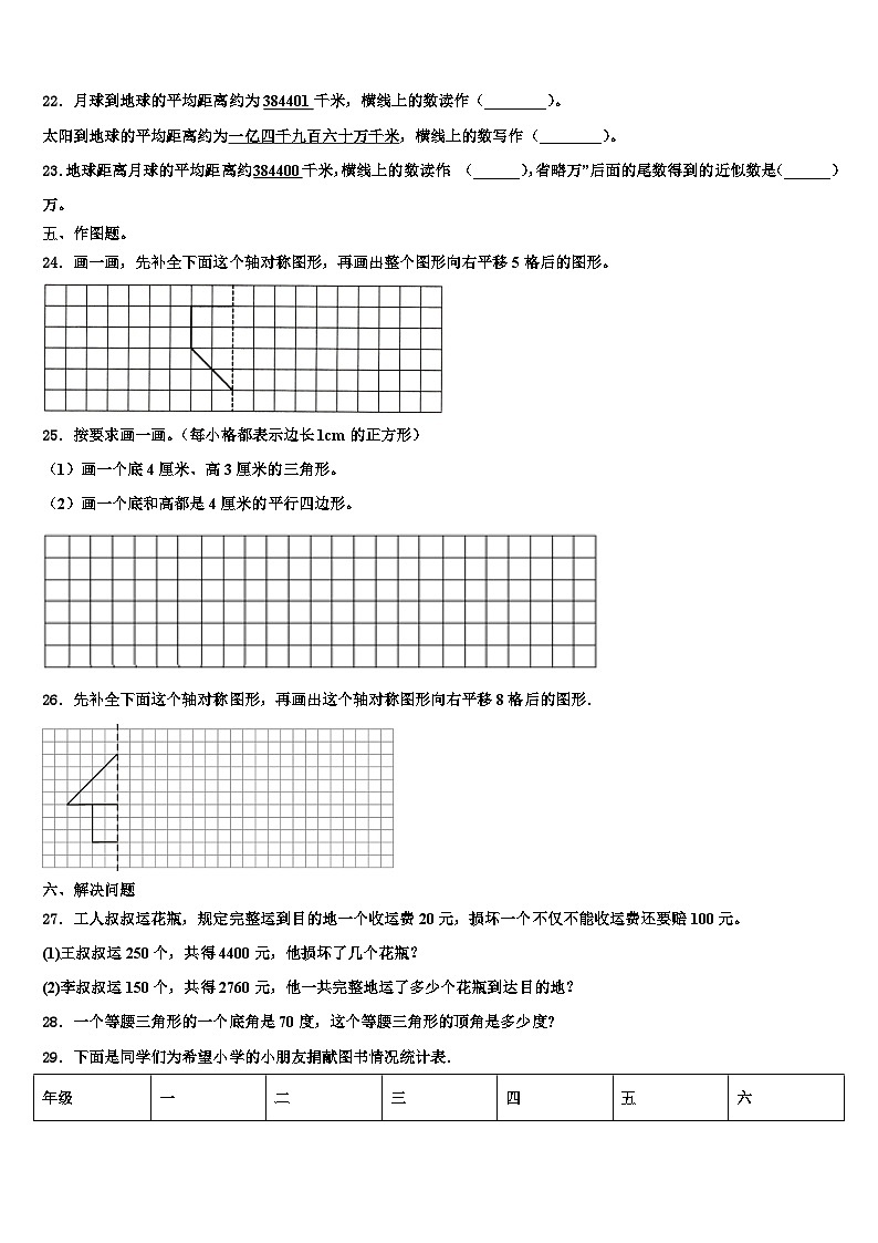 2022-2023學(xué)年江蘇省泰州市海陵區(qū)四年級(jí)數(shù)學(xué)第二學(xué)期期末達(dá)標(biāo)檢測(cè)模擬試題含解析第3頁(yè)