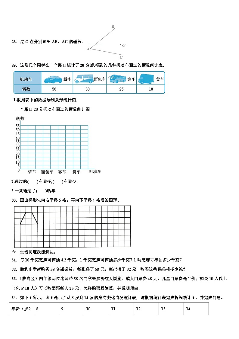 锦州市黑山县2022-2023学年数学四下期末经典模拟试题含解析第3页