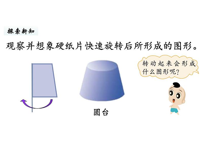 六年級(jí)下冊(cè)數(shù)學(xué)課件-第一單元第1課時(shí) 面的旋轉(zhuǎn)（1） 北師大版第7頁(yè)
