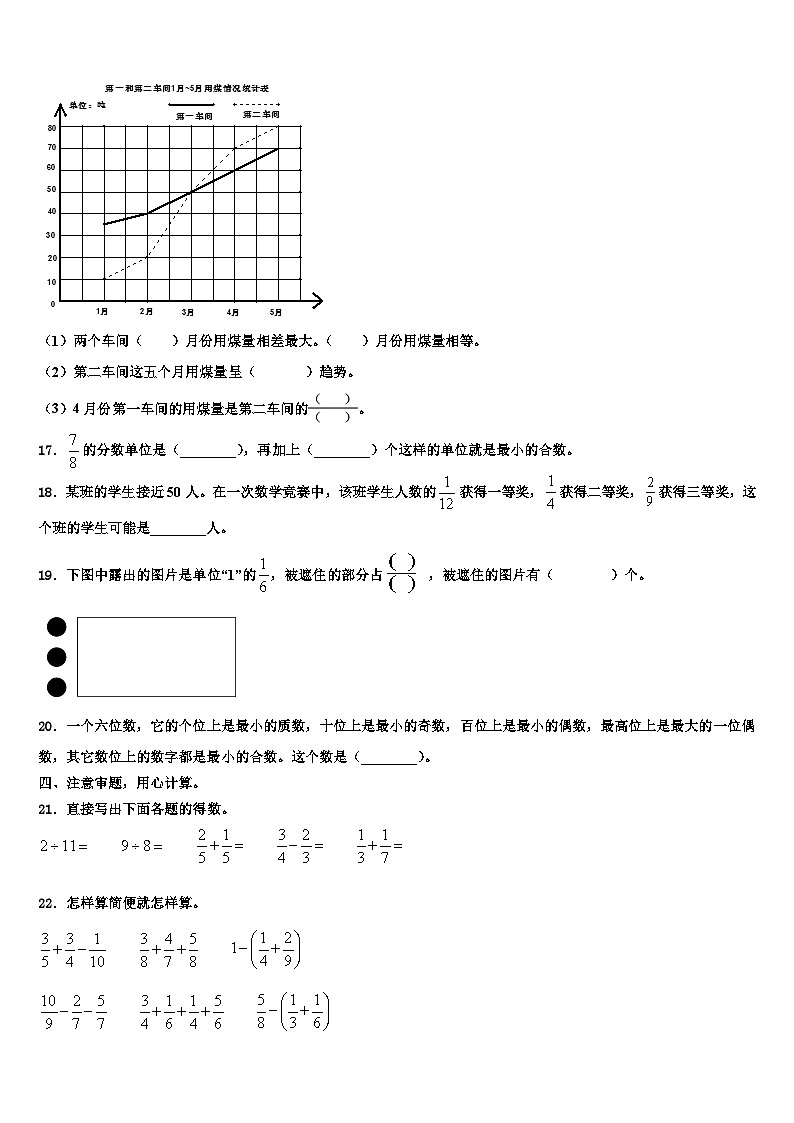 2022-2023学年延边朝鲜族自治州汪清县数学六年级第二学期期末学业质量监测模拟试题含解析第2页