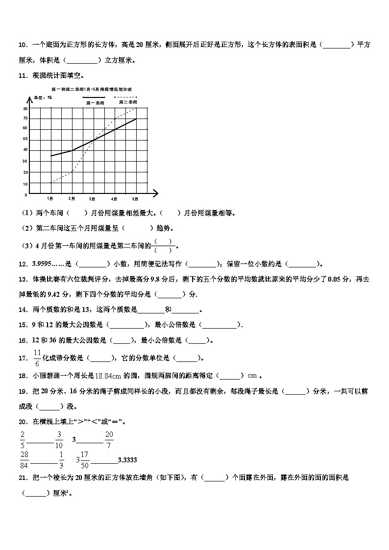 2022-2023学年青海省海南藏族自治州兴海县六年级数学第二学期期末统考试题含解析第2页