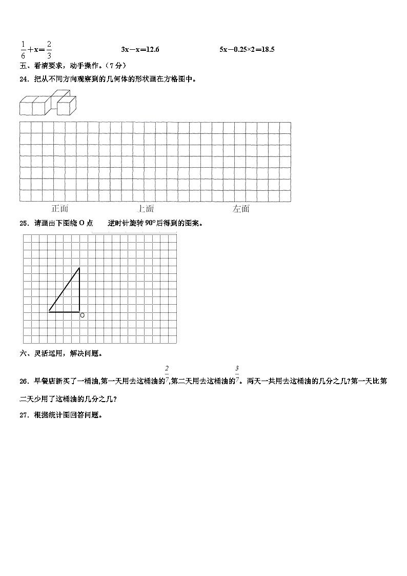 2023届河南省开封市通许县数学六下期末考试模拟试题含解析第3页