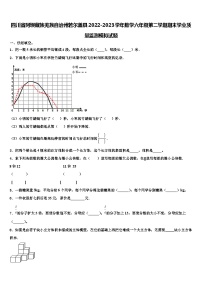 四川省阿壩藏族羌族自治州若爾蓋縣2022-2023學(xué)年數(shù)學(xué)六年級第二學(xué)期期末學(xué)業(yè)質(zhì)量監(jiān)測模擬試題含解析