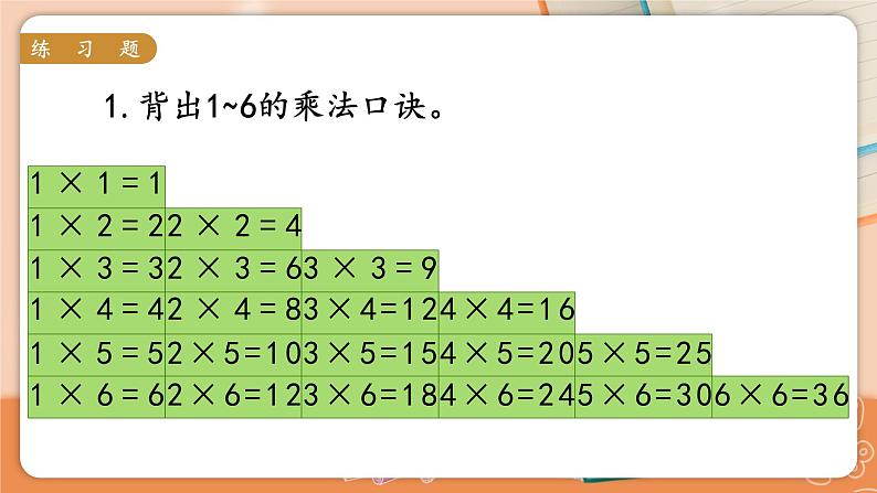 练习七第2页