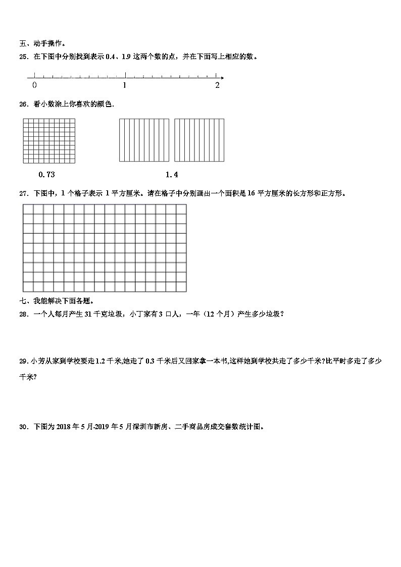2023届崇阳县三下数学期末综合测试模拟试题含解析第3页