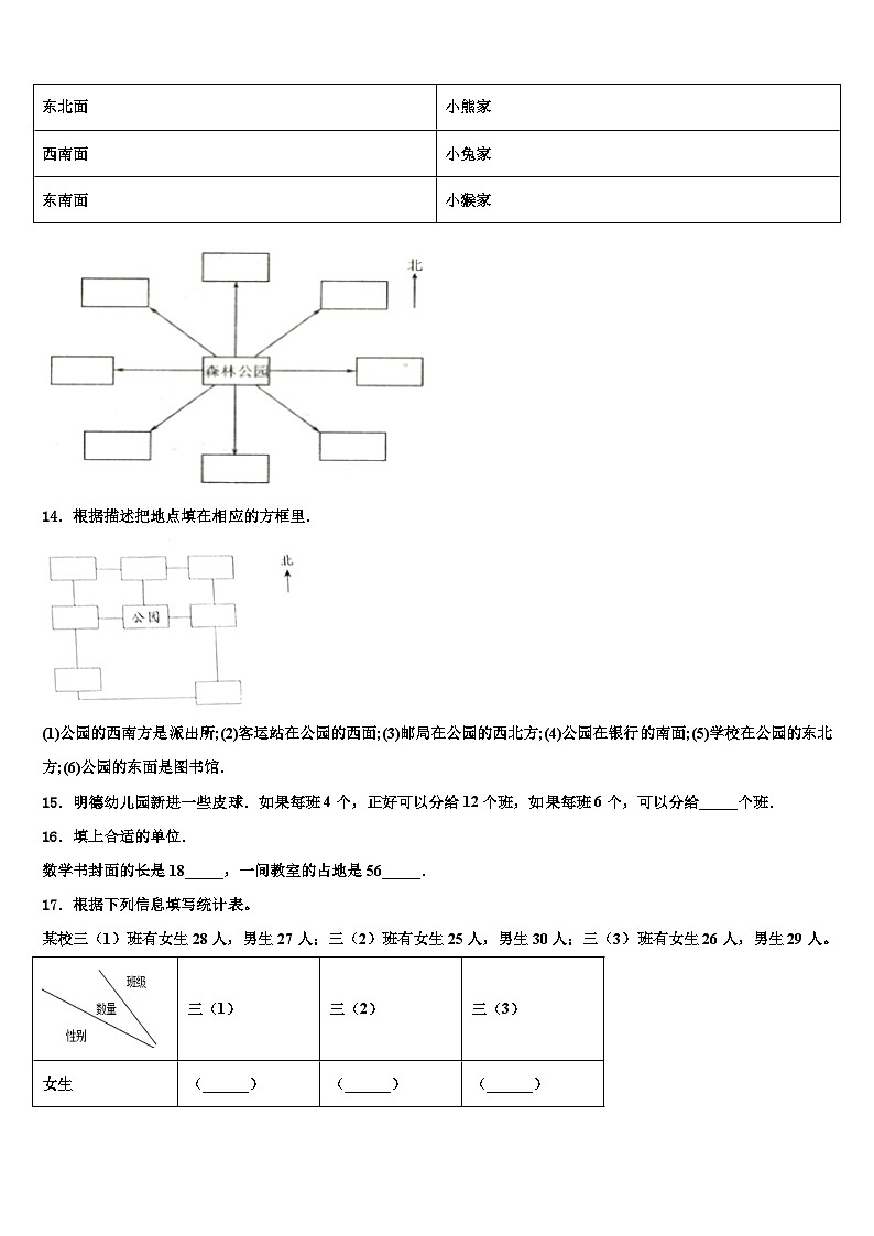 山东省潍坊安丘市2023届数学三下期末联考模拟试题含解析03