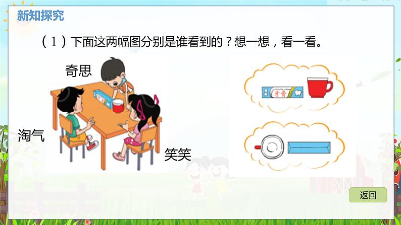 数学北师大三(上) 第2单元 2.2从不同位置观察两个物体的相互关系 PPT课件第3页