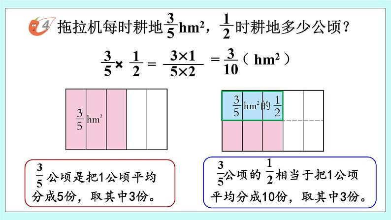西师大版数学六年级上册1.3 分数乘分数 PPT课件05