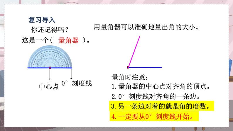 人教4数学上 第3单元 第5课时    画角 PPT课件+教案02