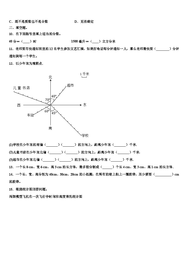 2022-2023学年临沂市罗庄区数学五年级第二学期期末质量跟踪监视试题含解析第2页