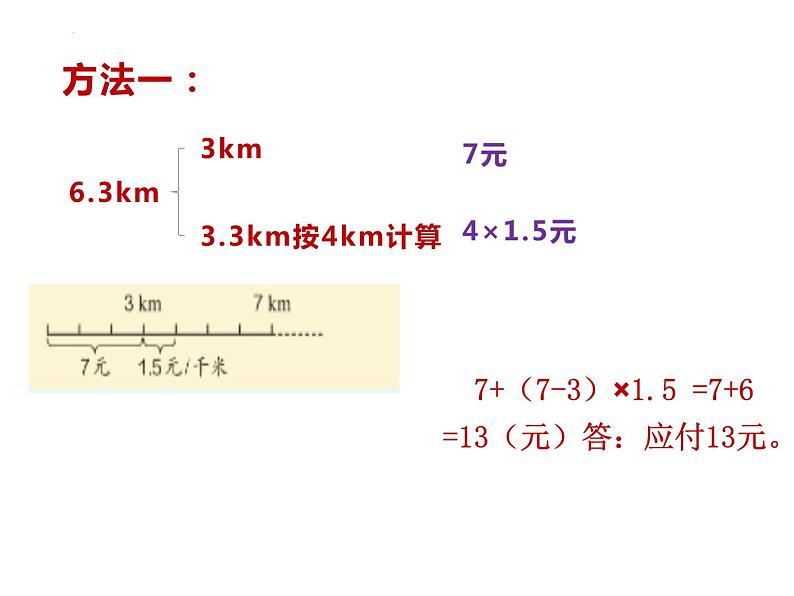 1.7分段计费(课件)-五年级上册数学人教版第5页