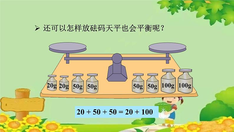 四、走进动物园——简易方程-1.方程的认识(课件)五年级上册数学-青岛版07