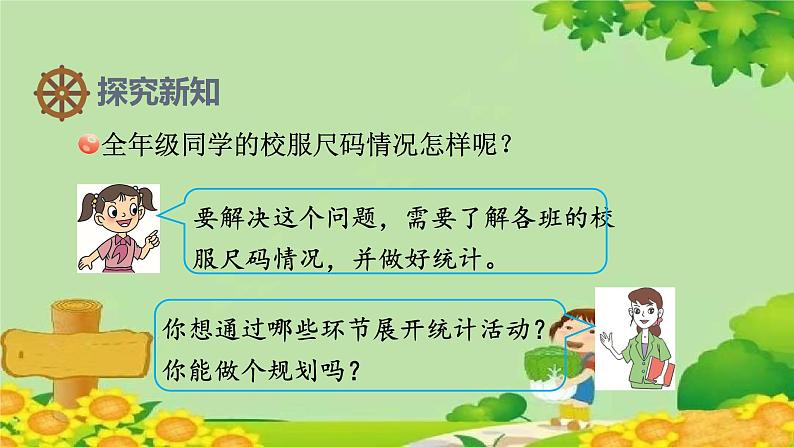 八、新校服——条形统计图-2.1格表示多个单位的条形统计图(课件)四年级上册数学-青岛版第3页