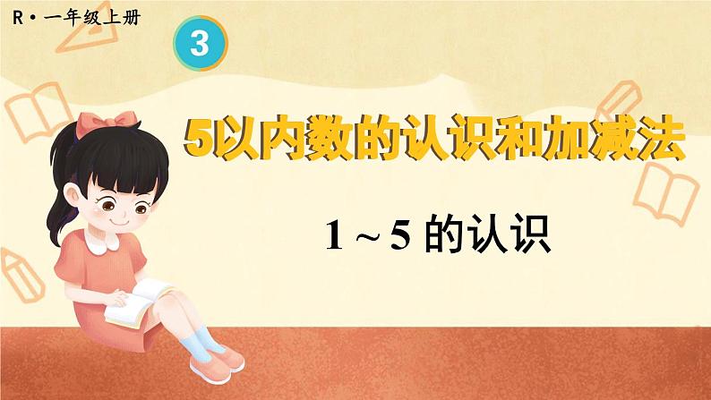 第1课时 1-5的认识(课件)人教版一年级上册数学01