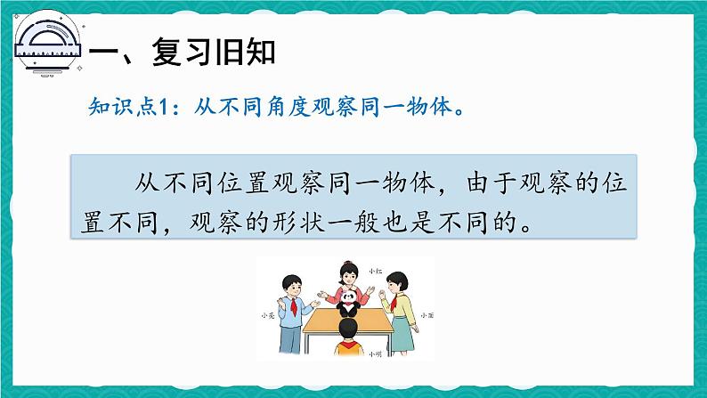 5.3 观察物体 练习课(课件)-二年级上册数学人教版03