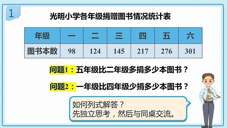 人教版小学数学三年级上册4.3《三位数减三位数(不连续退位)》课件08