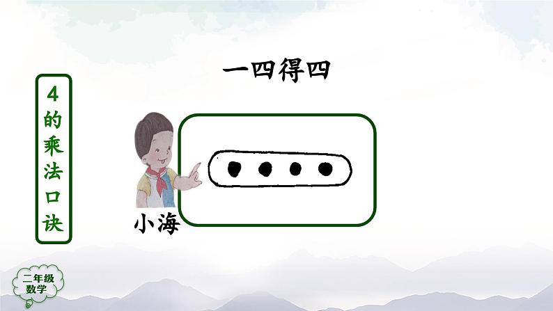 二年级数学上册课件-2、3、4的乘法口诀- (人教版)第5页