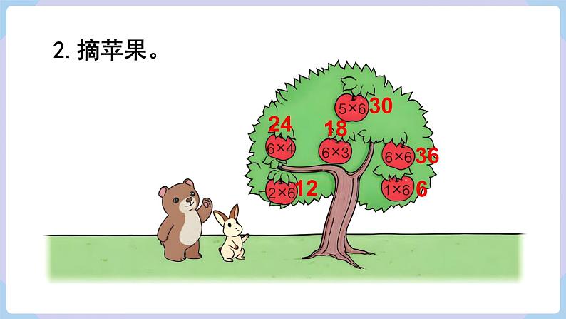 人教二年级数学上册第四单元 练习十三(课件)第3页