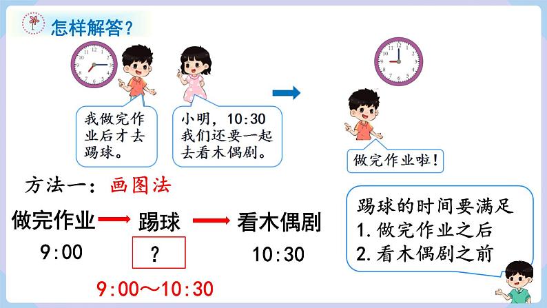 人教二年级数学上册7.2 认识时间(2)第6页