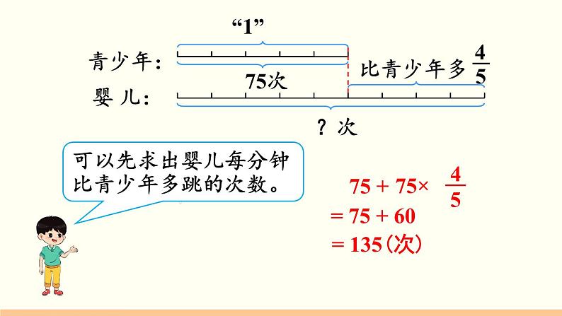 人教数学六年级上册1.8 解决问题(2)第6页