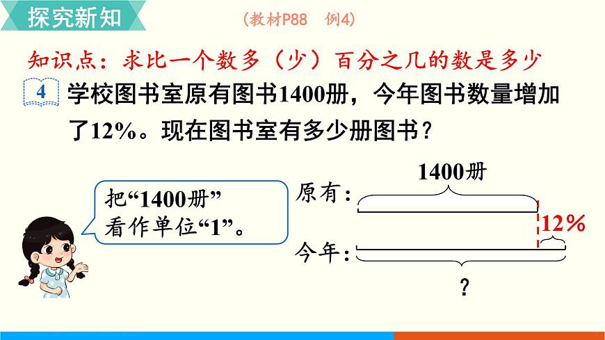 人教數(shù)學六年級上冊6.5 求比一個數(shù)多（少）百分之幾的數(shù)是多少第3頁