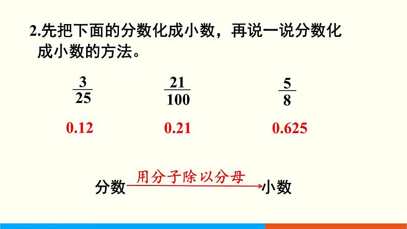 人教数学六年级上册6.2 百分数和小数、分数的互化(1)课件+教案03
