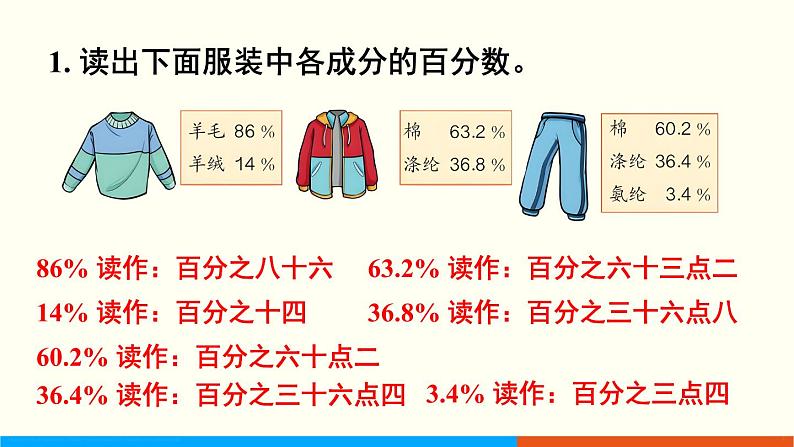 人教数学六年级上册第六单元 练习十八(课件)02