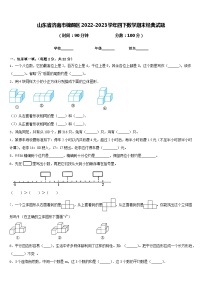 山东省济南市槐荫区2022-2023学年四下数学期末经典试题含答案