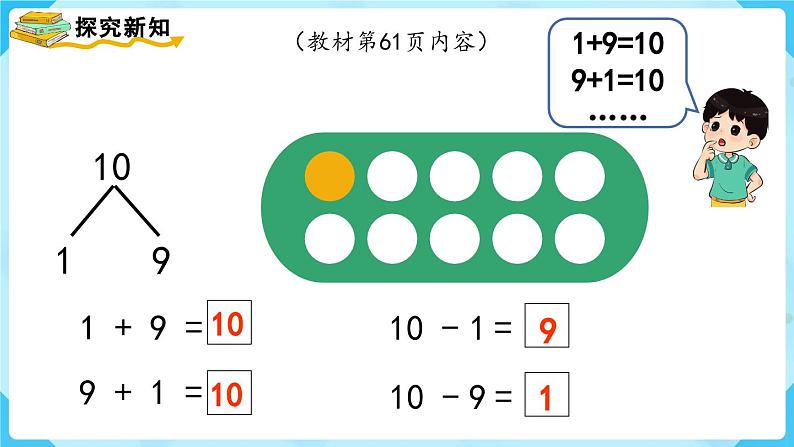 5.8《10的加减法》(课件)一年级上册数学-人教版04