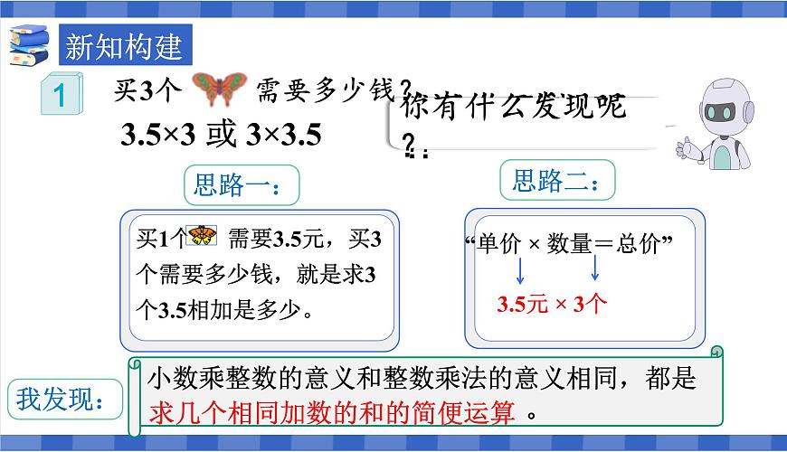 【同步備課】第1課時(shí)小數(shù)乘整數(shù) （課件）五年級(jí)數(shù)學(xué)上冊(cè)（人教版)第6頁(yè)