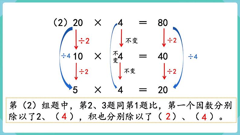 4.3 积的变化规律(课件)四年级上册数学-人教版06