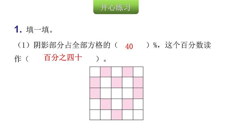 人教版小学六年级数学上册第六单元百分数(一)第7课时整理和复习教学课件03