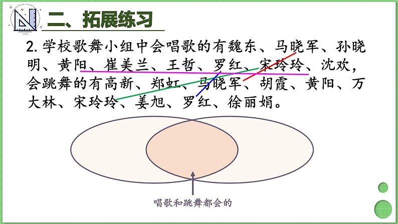 9.1 集合 练习课 课件 人教版三年级上册数学07