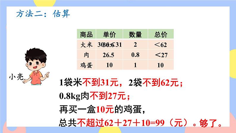 人教版数学五上1.7《解决问题(1)》课件PPT+教案07