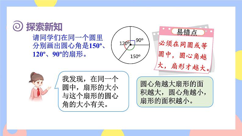 5.7《扇形的认识》课件PPT+教案+视频04