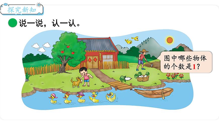 北師大版數(shù)學(xué)一年級(jí)上冊(cè)1.1  快樂(lè)的家園 課件第3頁(yè)