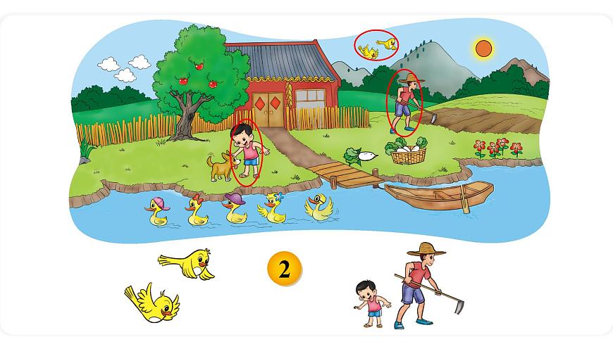 北師大版數(shù)學(xué)一年級(jí)上冊(cè)1.1  快樂(lè)的家園 課件第6頁(yè)